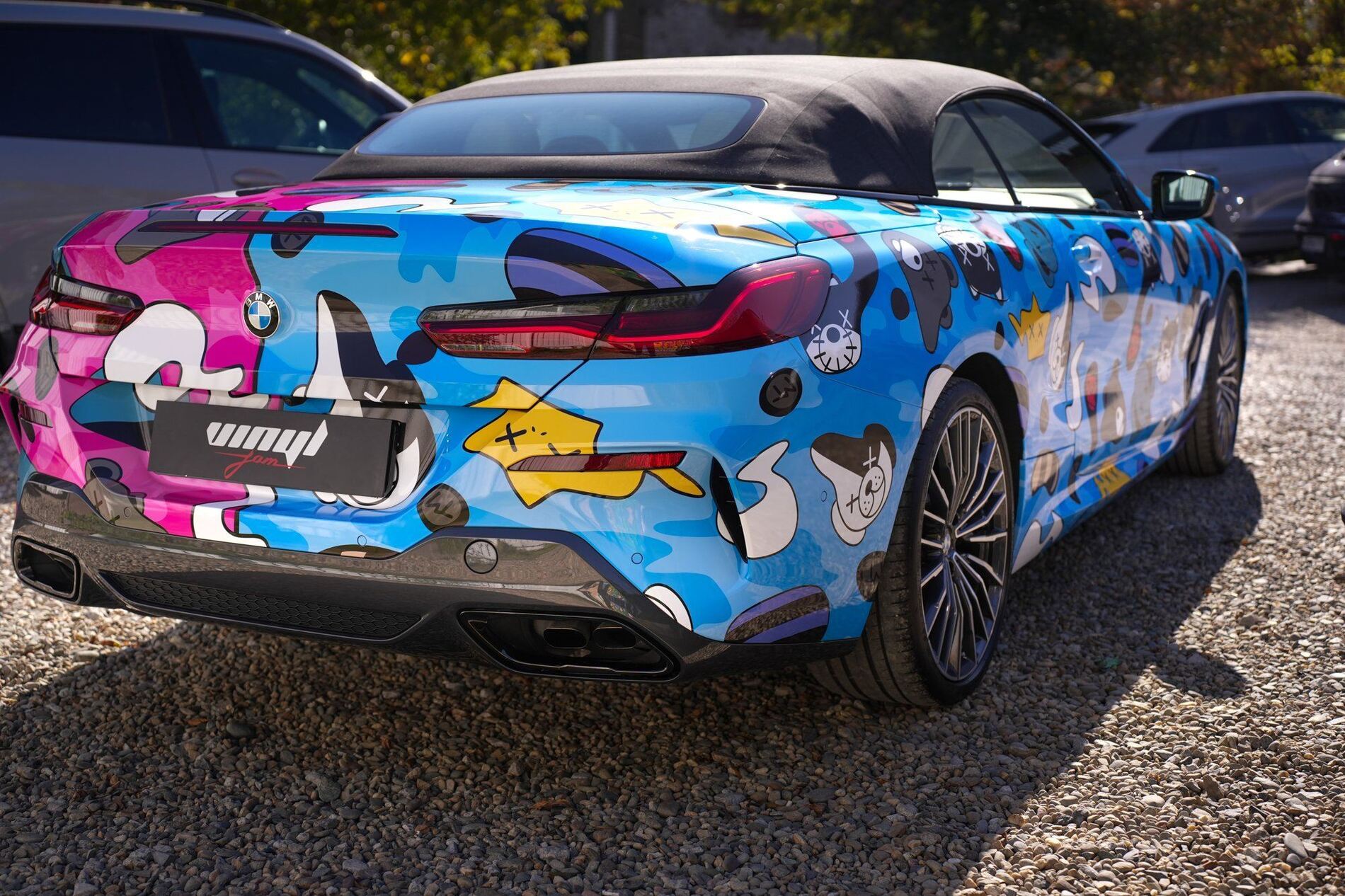 5.BMW 8 cabrio скрепыши