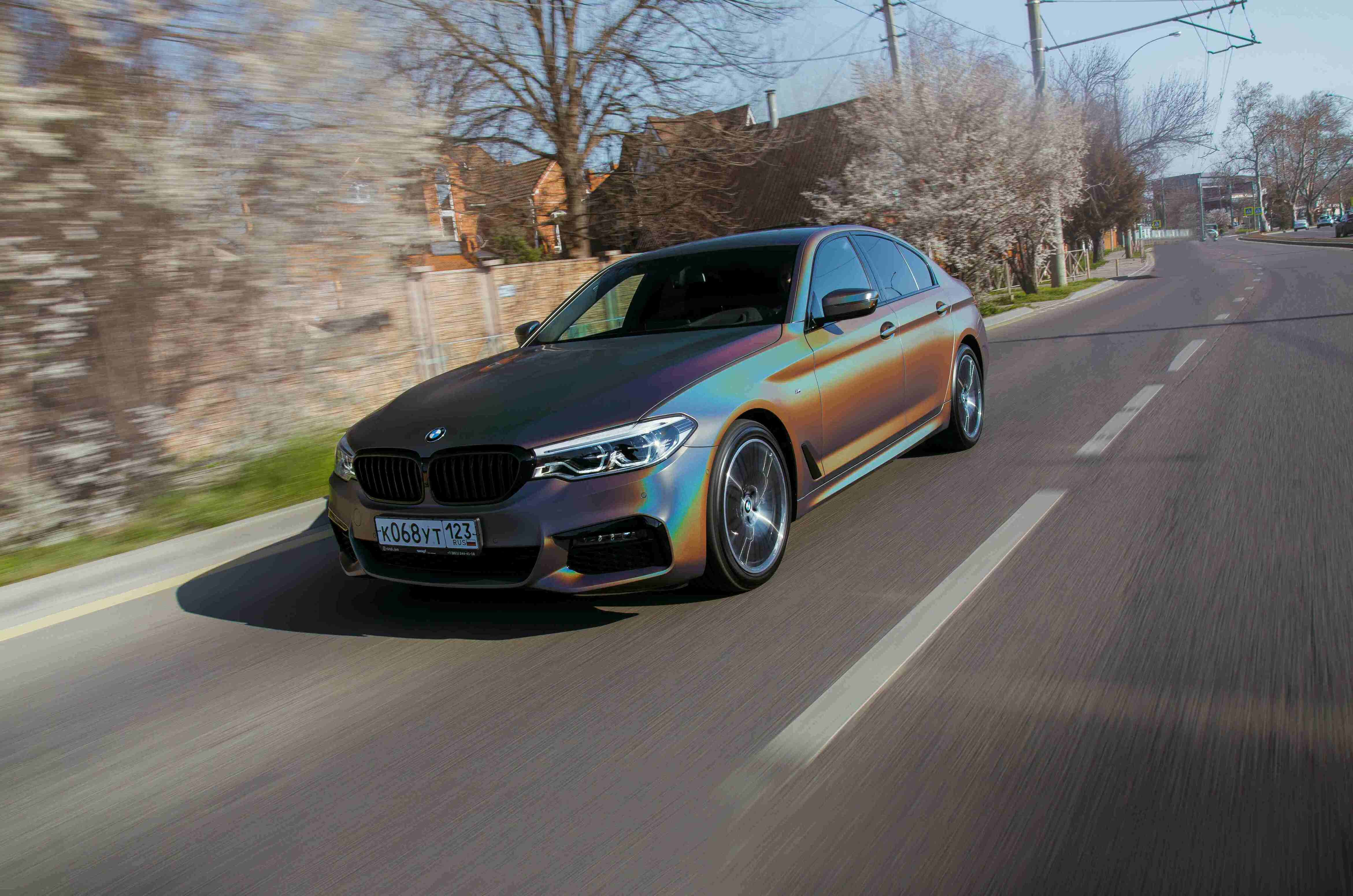 6. BMW 5 g30 Психоделик