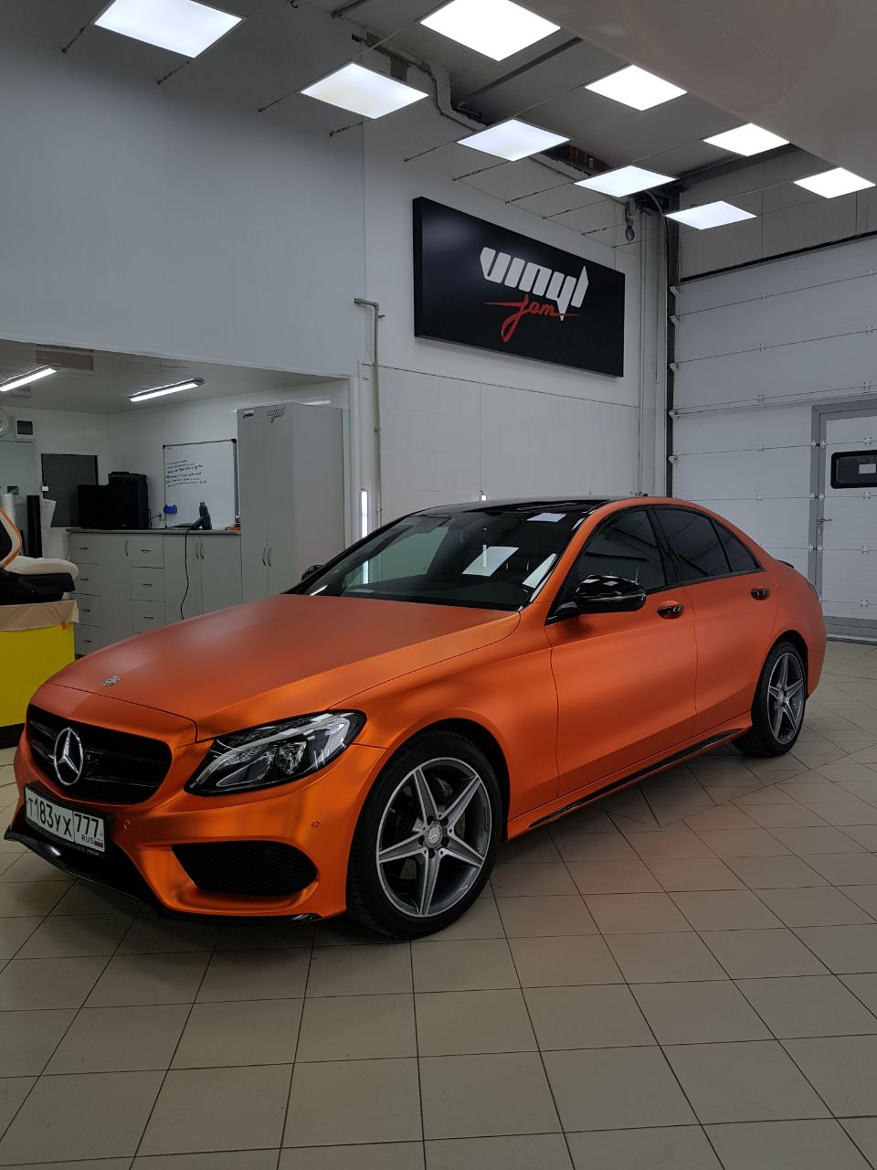 3.MB C200 оранж.хром