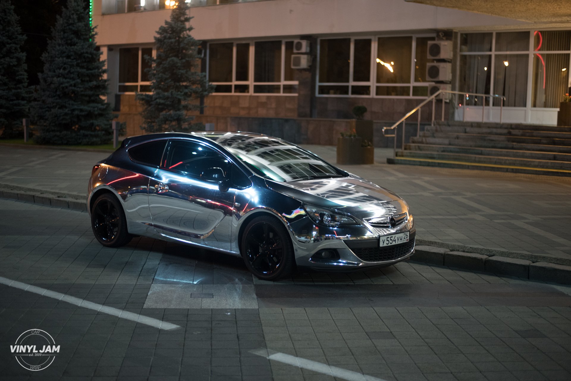 6.Opel Astra хром