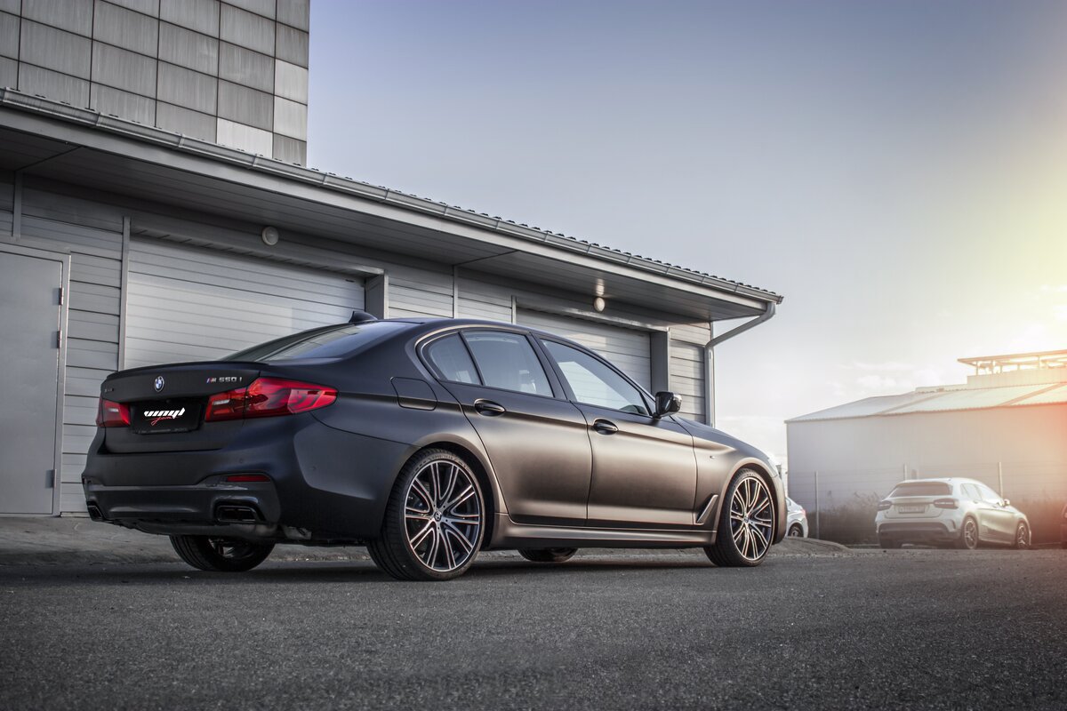 7. BMW 5 g30 Матирование кузова