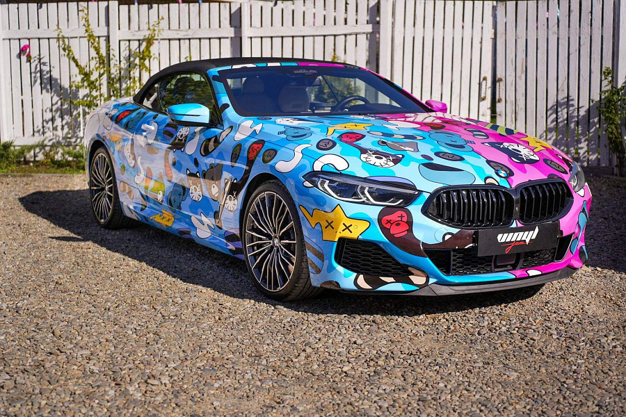 5.BMW 8 cabrio скрепыши